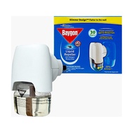 Baygon Electric Mosquito Liquid Repellent 30 Nights Proven Protection, Anti-Dengue Mosquitoes