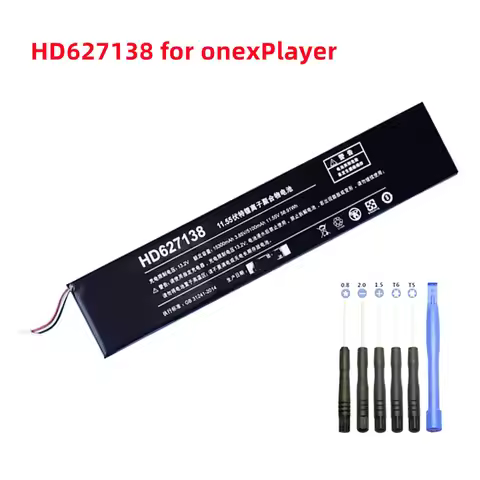 13.2V 10455-15300mAh HD627138 LR386387-3S Battery For One-Netbook onexPlayer handheld game player fo
