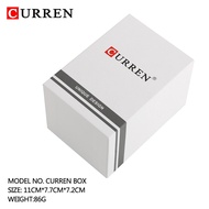 CURREN new watch box white square box white flat box gift watch box