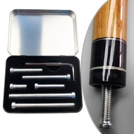 【HOT】6pcs Billiards Cue Weight Bolt Pool Cue Weight Bolts Screw For Mezz Billards Cue