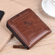 7svf Luxury designer genuine leather men's wallet RFID card clip men's wallet zipper coin wallet men's walletMen Wallets