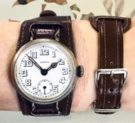 罕有古董藏品歐米加百達亞(一戰年代產品) 軍用型機械手上鏈腕錶Rare WWI Omega Patria(Patria owned by Omega Watch Co. at the World Wa