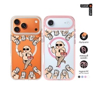 CaseClub Iphone Case Colored Edge Celebrity & His Cigar Pattern Celeb LGBTQ+ For i17 Pro Max/i17 Pro