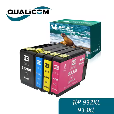 932 933 932XL 933XL 1SET 4PCS Compatible Ink Cartridge for HP Officejet 6100 H611a 6600 H711a 6700 H