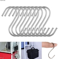CHERRY3WK 5/10/20pcs S Shaped Hook Home Kitchen Organizer Stainless Steel Hanger