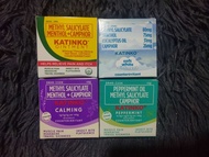 KATINKO OINTMENTS 10g 4 VARIANTS
 ( Mentholated , Eucalyptus ,Lavender and Peppermint)