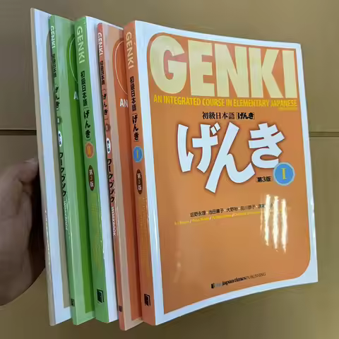Genki 3rd Edition Learn Japanese Textbook Workbook Answer An Integrated Course in Elementary Japanes