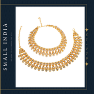 {**ส่งฟรี**} SMALL INDIA 🏵️ Gold Plated Indian Anklet Payal กำไลข้อเท้า 🏵️ Women Jewelry