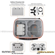 Sunnylife Tas Combo Handbag For DJI Neo Portable Carry Case Hard Case Bag DJI Neo Combo