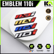 Universal EMBLEM VARIO 110 110i 3D embossed STICKER 110 110i PAIR The best.