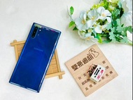 SAMSUNG Galaxy Note 10+ (12+256G) 藍 螢幕有烙印 有盒裝 有配件