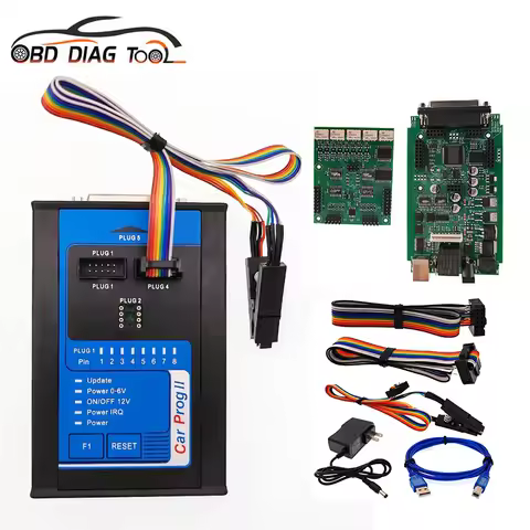 Multi Function Carprog 2 Smart Programming CarProg2 V8.12 ECU OBD2 Chip Tuning Interface Reset Crash