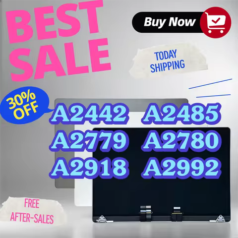 Brand New LCD Assembly For MacBook Pro A2442 A2485 A2779 A2780 A2918 A2992 Full LCD Screen Display A