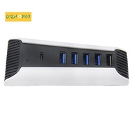 1 to 5 Multi Ports USB Hub for PS5 USB3.0 Console Splitter Expander Adapter Game Console 5 Ports Hub for Playstation 5