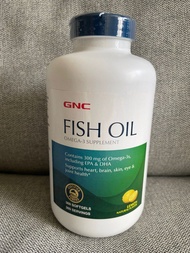 (包順豐櫃)GNC野生深海魚油360粒