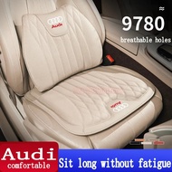 Audi A1 A4 A3 A5 car seat cushion lumbar support Breathable perforated cooling pad high-quality leat