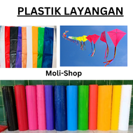 Plastik Layangan Tebal, Plastik Layang Warna Warni Per Rol, Plastik Lembaran PE Tebal
