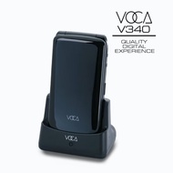 和泰 - V340 4G 翻蓋老人手機 廣東話按鍵 繁體軟件 黑色