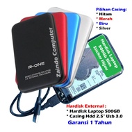 500GB EXTERNAL HARD DISK LAPTOP HDD + CASE R-ONE USB 3.0 EXTERNAL HDD 500GB SATA EXTENSION HDD