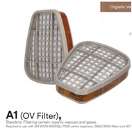 3M 6051 Organic Vapor A1 Filter/ Cartridge