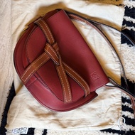 LOEWE Gate馬鞍紅包包 gate包 側背包 中號