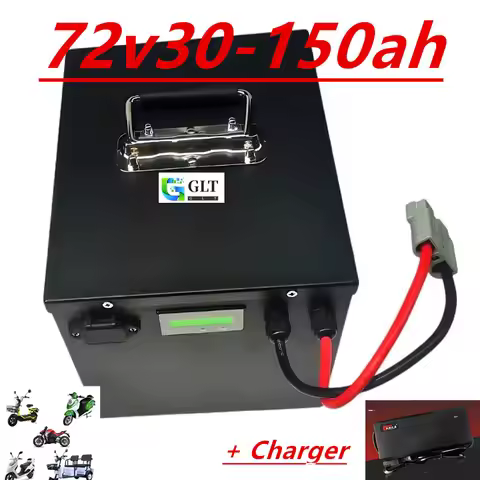 GLT 72V 30AH -200AH Lifepo4 ion battery energy storage BMS 100W-7000W motorcycle electric car electr