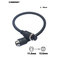 30cm BM Battery Air Cord For Shimano 2PIN To 6PIN Electric Fishing Reels Power Cord Dendomaru 3000 3