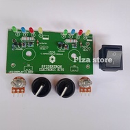 Kit panel depan bok power amplifier tipe CL1000 Kit led depan CL1000 lampu led display indikator bok