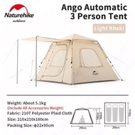Naturehike เต็นท์กางอัตโนมัติ พับเก็บง่าย เต็นท์ขนาด 3-4 คน  Naturehike Ango Automatic 3person tent