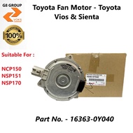 Toyota Fan Motor - Toyota Vios & Sienta ( 16363-0Y040 )