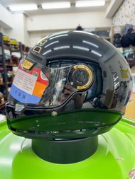 熊彬安全帽⎜MT Helmet Jarama 加拉瑪 亮面黑 全罩式安全帽 復古 加購墨片