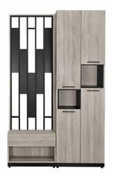板橋區家具，W377-6 威尼斯4X6.5尺玄關組合鞋櫃(整組)，大台北都會區免運費