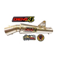 Conical Pipe / Daeng Pipe / Daeng Sai4 Pipe Muffler for Motorcycle 51mm Canister [ HOT ] - UNIVERSAL