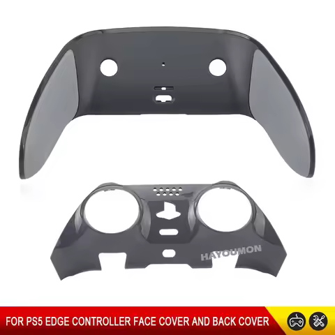 Limited Grey Replacement Back Case for PS5 Edge Controller Shell Cover for PS5 DSE Edge Face Back Sh