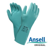 1 Pair Ansell Solvex 100% Nitrile Reusable Gloves Chemical Resistance