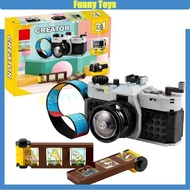 31147 Retro camera building block assembly ornaments Gifts Toys for Boys and Girls 3VQF C8VA