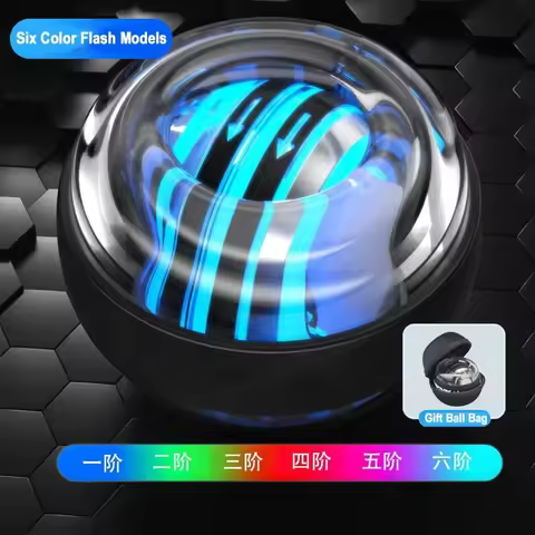 Gyroball Balls Power Forearm Exerciser Muscle Fitness Equipment Gyroscope Power Ball Gyro Wrist Boos