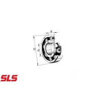 FAG 6004 Deep Groove Ball Bearing