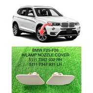 BMW F25 F26 X3 30i HEADLAMP NOZZLE COVER