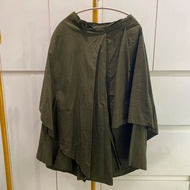 KT459 | THRIFTED ARMY GREEN ASYMMETRICAL TOKONG PANTS