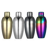 500ml 3pieces Vintage Cocktail Shaker Bar Shaker Cobbler Shaker Bar Tools