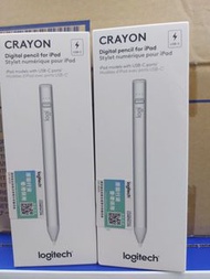 全新行貨長期現貨 Logitech Crayon 數位筆 (適用於 iPad)