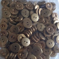 13 ml burnt buttons, contents 1 gross-5gross