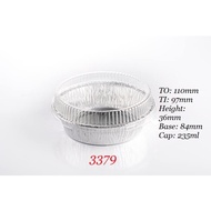 ALUMINIUM TRAY ROUND WITH LID