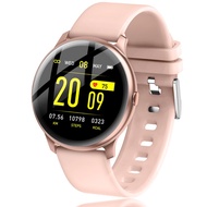 Smartwatch สมาร์ทวอทช์ GUOLING แฟชั่นกีฬาสมาร์ทนาฬิกาผู้ชายผู้หญิงฟิตเนส Tracker Man Heart Rate Monitor ความดันโลหิตฟังก์ชั่น Smartwatch สำหรับ iPhone Smartwatch สมาร์ทวอทช์ Pink