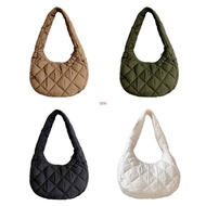 seng Vintage Tote Bag Handbag Underarm Bag Versatile Armpit Bag Quilted Dumpling Bag