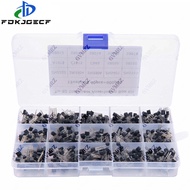 600PCS 15Value x 40Pcs Transistor TO-92 Assortment Box Kit Transistors 2N2222 2N3904 2N3906 C945 S80