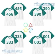 【S-4XL】 Game  shirt number tshirt 456 shirt 007 001 333 246 120 390. NEW