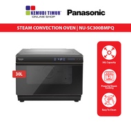 PANASONIC MICROWAVE STEAM CONVECTION CUBIE BIG OVEN 30L (BLACK) | NU-SC300BMPQ