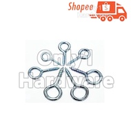 O TYPE SCREW HOOK CURTAIN HOOK SCREW O SHAPE SCREW HOOK MULTIPURPOSE SCREW HOOK